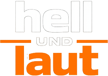 Logo Hell und Laut